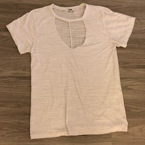 LNA white tee shirt